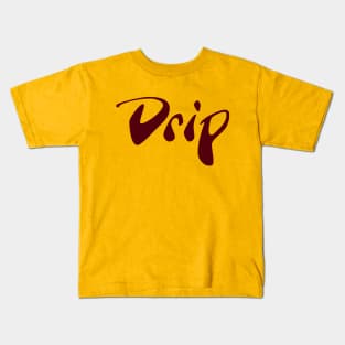Drip design for hip hop teeshirt Kids T-Shirt